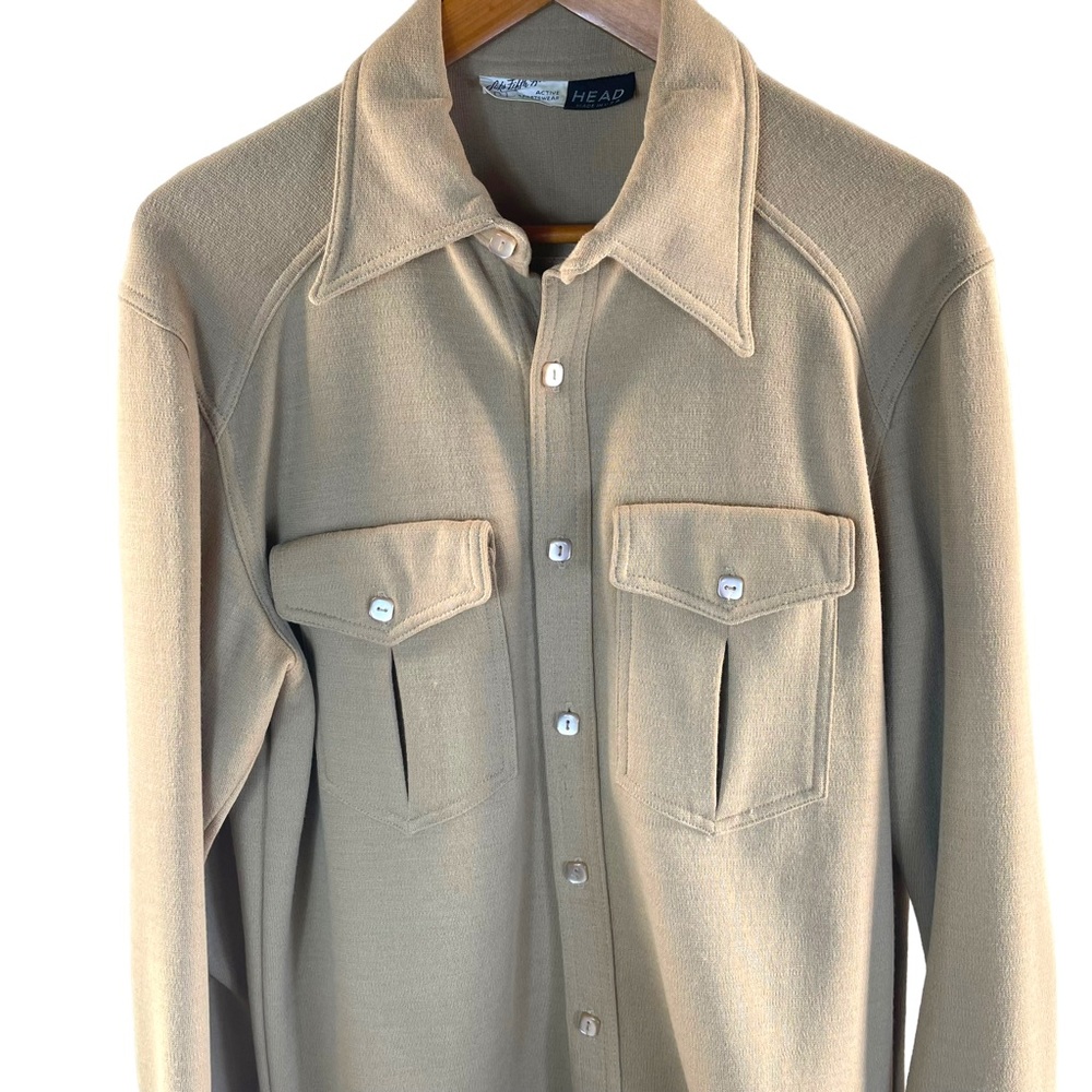 Vintage Saks Fifth Avenue Active Sportwear Long Sleeve Button Down Shirt Mens - Picture 6 of 11